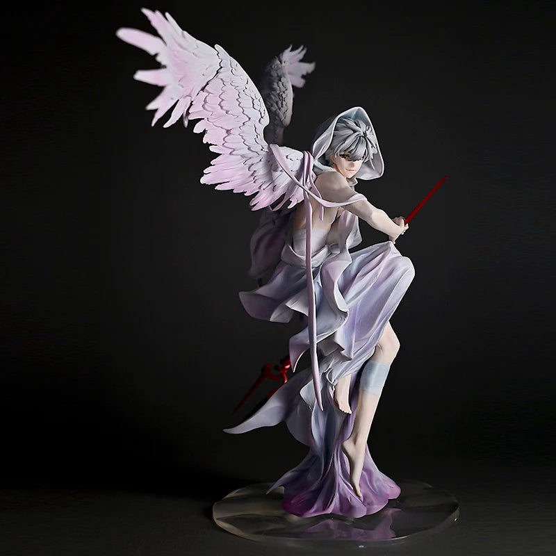 28cm Nagisa Kaworu With Wings Anime Figures Pvc Toy Game Collection Model Doll Desktop Decoration Gift