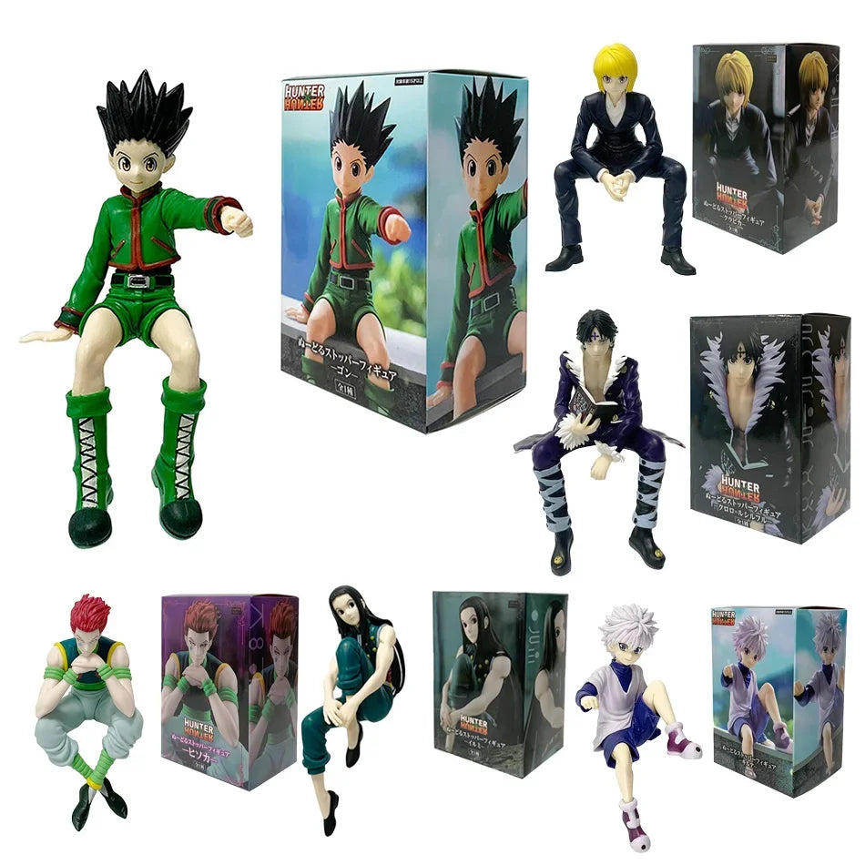 14cm Hunter×Hunter Poseable Figurine Collectibles !!Random Drops!! Collect Them All