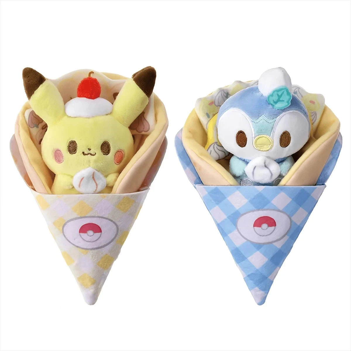 Pikachu Piplup Plush Dolls Toys Cute Anime Figure Stuffed Plush Toys Decoration Dolls For Birthdays Festival Gifts