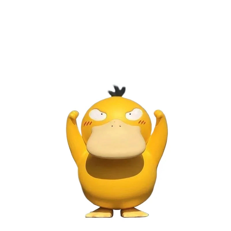 Pokemon Psyduck Figure Anime Peripheral Cute Duck Handmade Model Desktop Decoration Car Ornament Collect Toy PVC Model Doll Gift