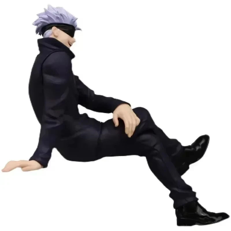 13cm Japanese Anime Jujutsu Kaisen Figure Gojo Satoru Action Figure PVC Model Toys Collectible Statue Noodle Stopper Kids Gift