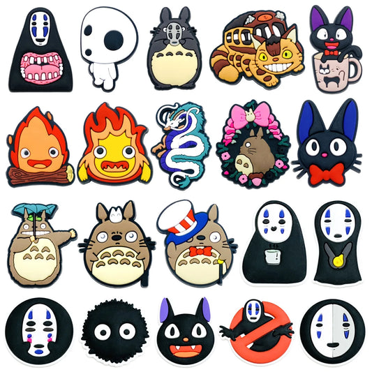 Cute Anime Shoes Charming Shoes Sandals Decoration PVC Cartoon Shoes Accessories Charming Friend Gifts