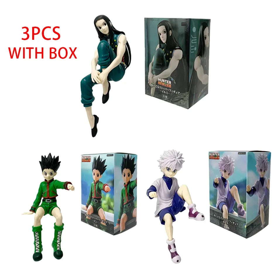 14cm Hunter×Hunter Poseable Figurine Collectibles !!Random Drops!! Collect Them All