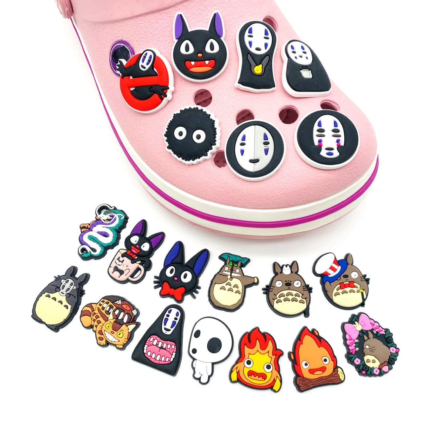 Cute Anime Shoes Charming Shoes Sandals Decoration PVC Cartoon Shoes Accessories Charming Friend Gifts