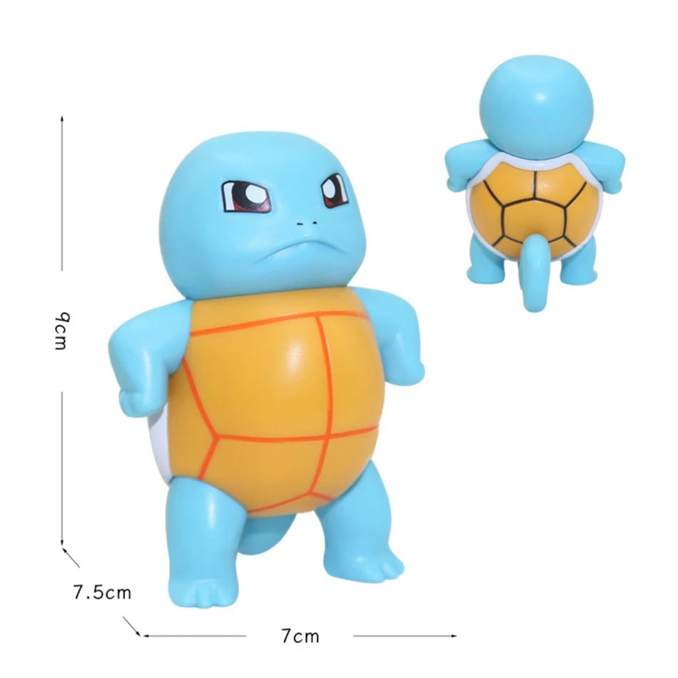 Pokemon Psyduck Figure Anime Peripheral Cute Duck Handmade Model Desktop Decoration Car Ornament Collect Toy PVC Model Doll Gift